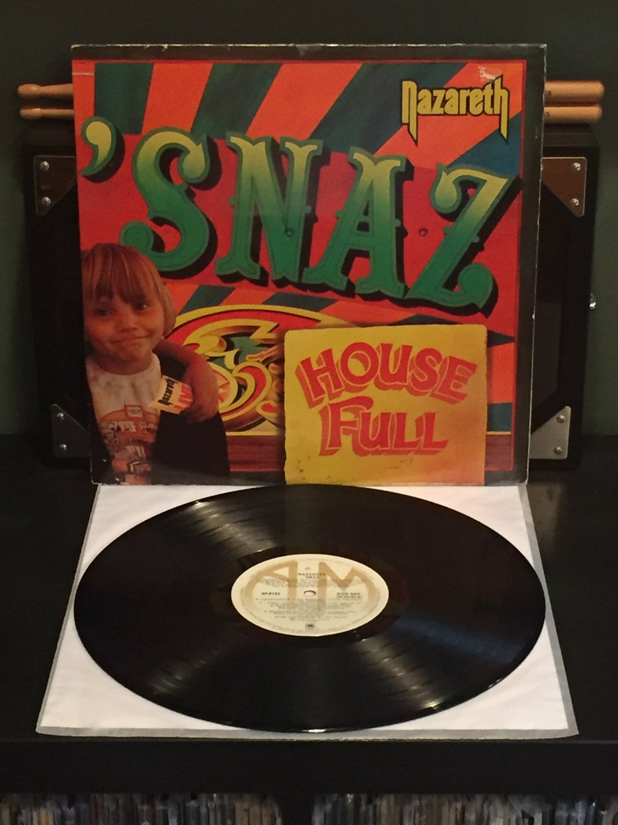 Czar321's tweet photo. Nazareth’s 1st live album ‘SNAZ was released in September, 1981 #Nazareth #SNAZ #NowPlaying https://t.co/vuqScBxc3u