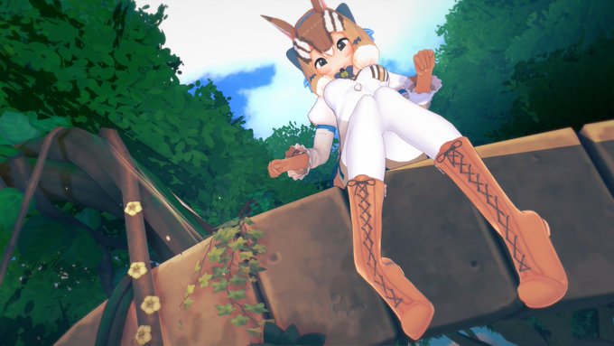 シマリスを配布します。元々は製作予定になかったんですが、今回のけもVに可愛く出て作ることになりました。性格は「後輩キャラ」に設定し、服装はけもV服装と合わせて、特定の柄のある服装で似合うように作りました。ダウンロードは下記のツイートにあります。

#けものフレンズ
#コイカツ 