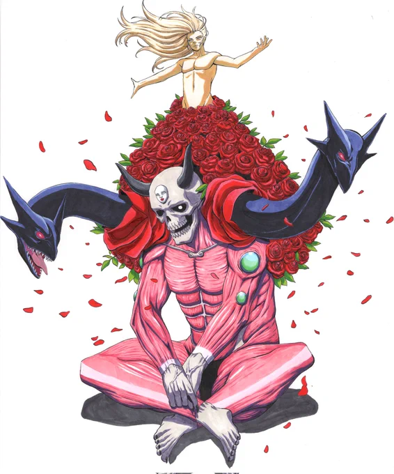 『Art Commission』#オリジナルキャラクター #漫画 #イラスト #art #illustrationart #creaturedesign 