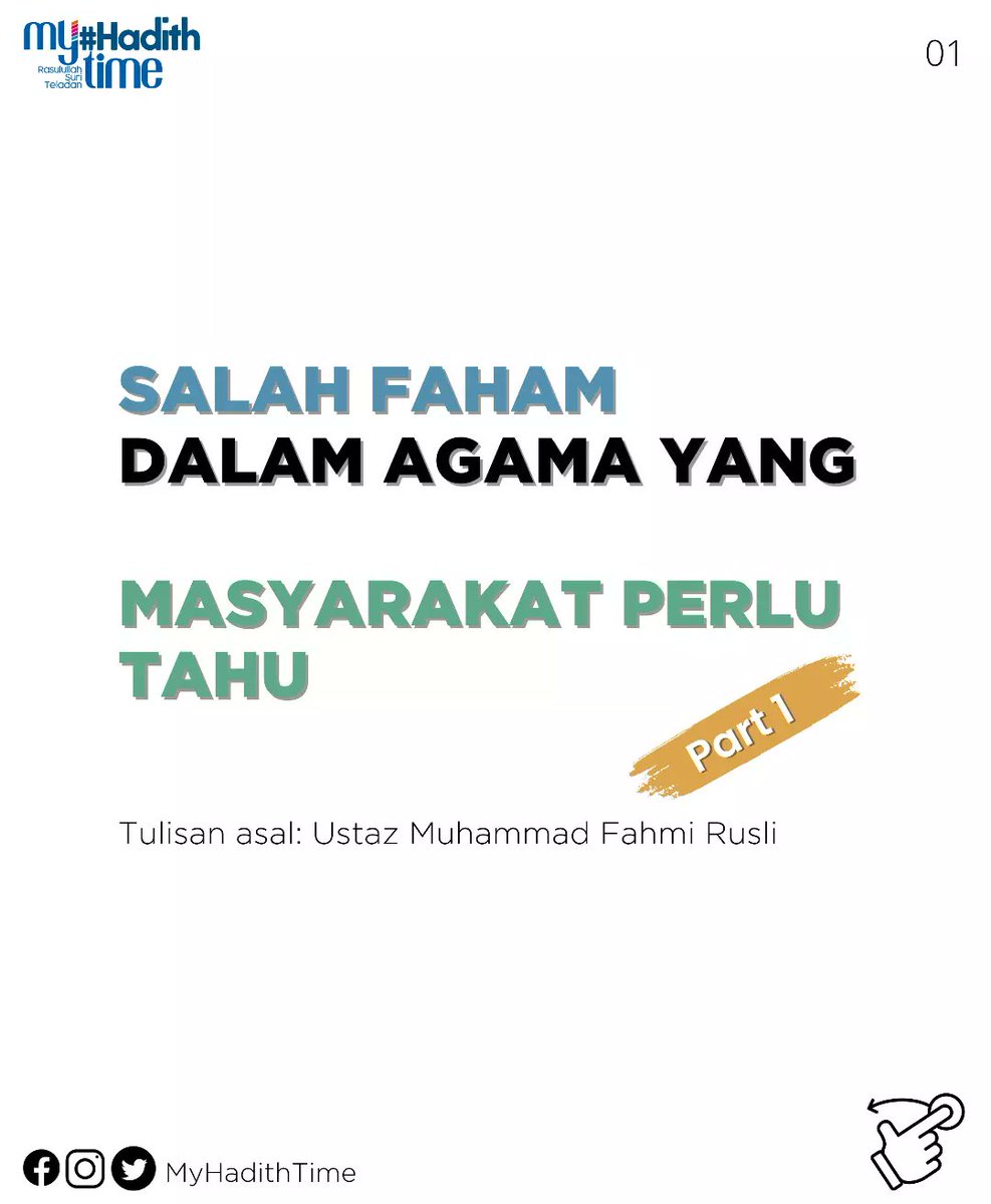 myhadithtime's tweet image. Masyarakat Perlu Tahu (Part 1)