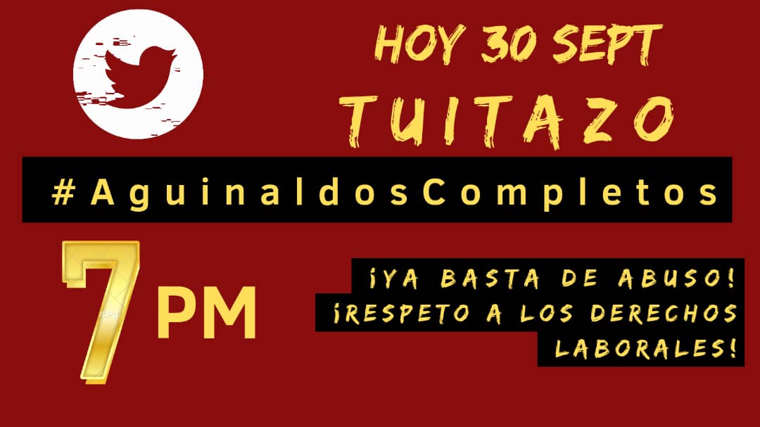 No es el salario ni los derechos laborales lo que genera la inflación,  es Maduro y su política económica improductiva quien la produce
#AguinaldosCompletos