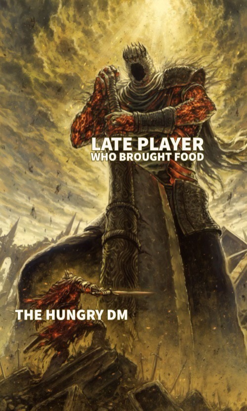 It's 8pm on a Friday. You're running late for game night. What food are you bringing to bribe the DM?