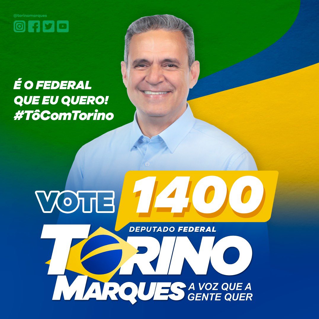 torinomarques's tweet photo. Falta bem pouco!
No domingo todos terão a oportunidade de exercer sua cidadania e eleger seus representantes.
Peço a você um voto de confiança.
1️⃣4️⃣0️⃣0️⃣✅ é o FEDERAL que eu quero! 🎶
Vamos juntos! 🙂✌️
#TorinoMarquesDeputadoFederal
#ToComTorino #EspiritoSanto #PTB14ES https://t.co/ldYefNMuaq