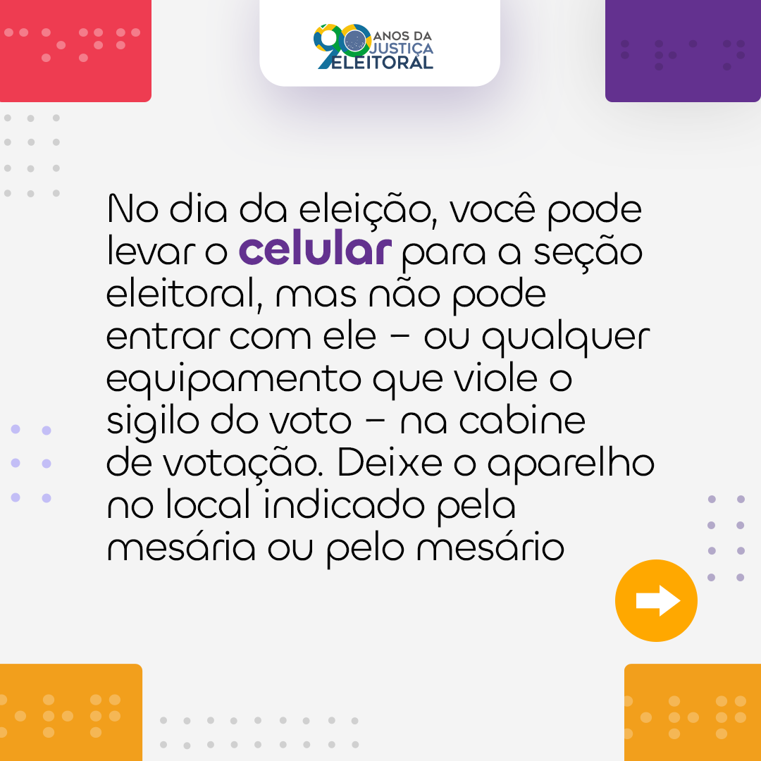 Eleições 2022: Eleitores não poderão entrar na cabine de votação