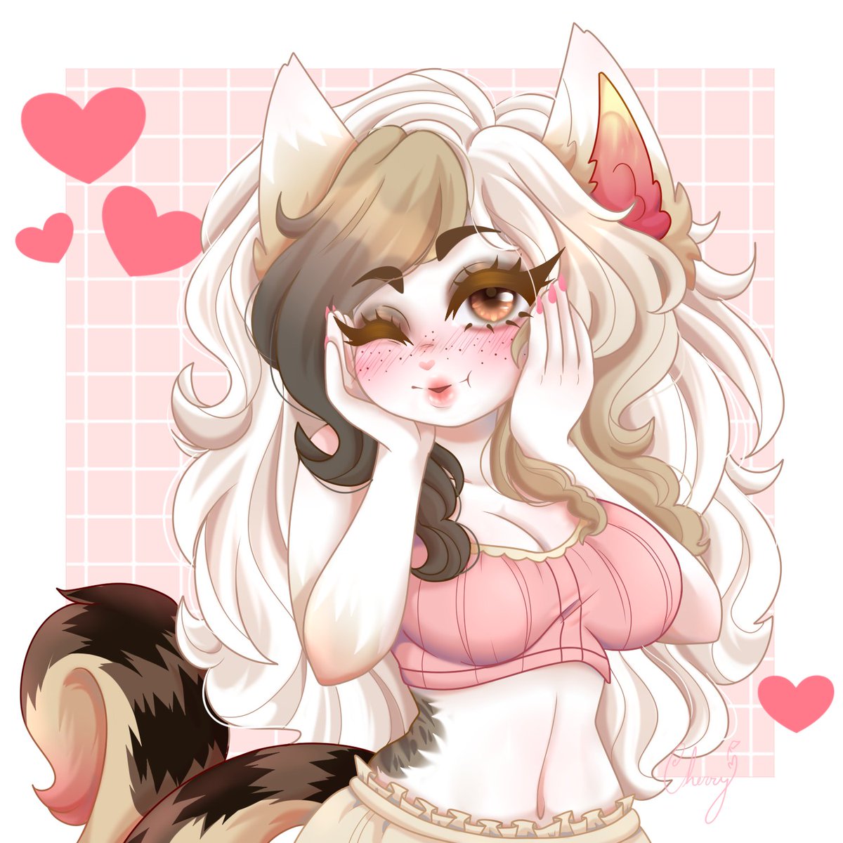 My recent #art ! it's an AT and a commission!! Lovely girls 🥰😍🥰