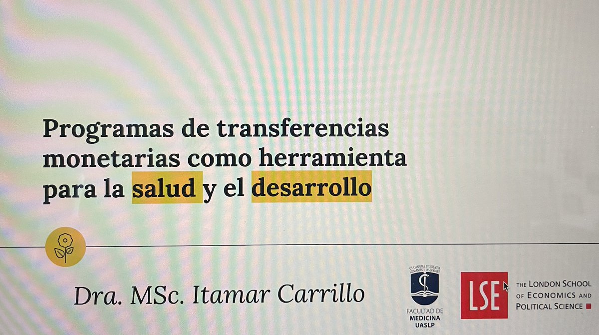 SaludPublicaSLP's tweet photo. Agradecemos la participación de la Dra. @carritamar en nuestra 6° sesión académica y la felicitamos por su destacada y valiosa participación en el Programa de Capacitación en Salud Pública 2022.

#SomosSaludPública
#UCSLP https://t.co/WnzCdCXOdl