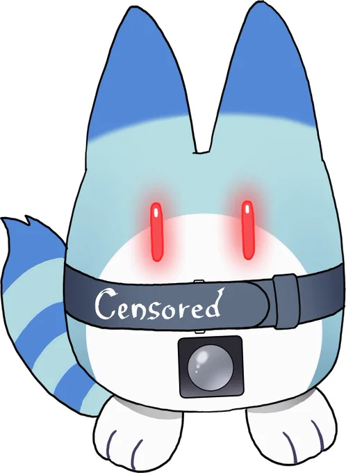 あ、せっかく作ったのでこちらのCensor Beastはご自由にお使いください(需要なし) 