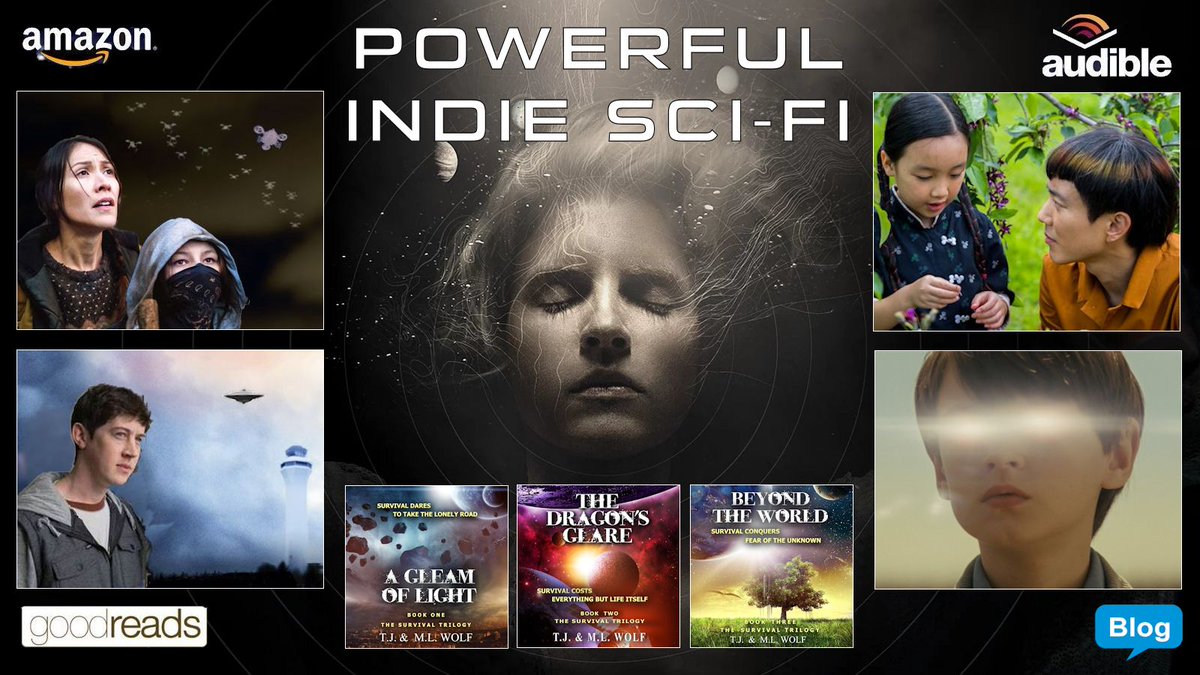TJWolfAuthor's tweet photo. POWERFUL INDIE SCI-FI: Explores insightful ideas about How we live, Choices we make &amp; New Possibilities! READ OUR BLOG at https://t.co/zKVSANYtTy! As Award-winning Authors of YA SCI-FI, we're seeking a Female Director/Producer for THE SURVIVAL TRILOGY--Contact Us!!! #scifibooks https://t.co/0hxHL70Wzx