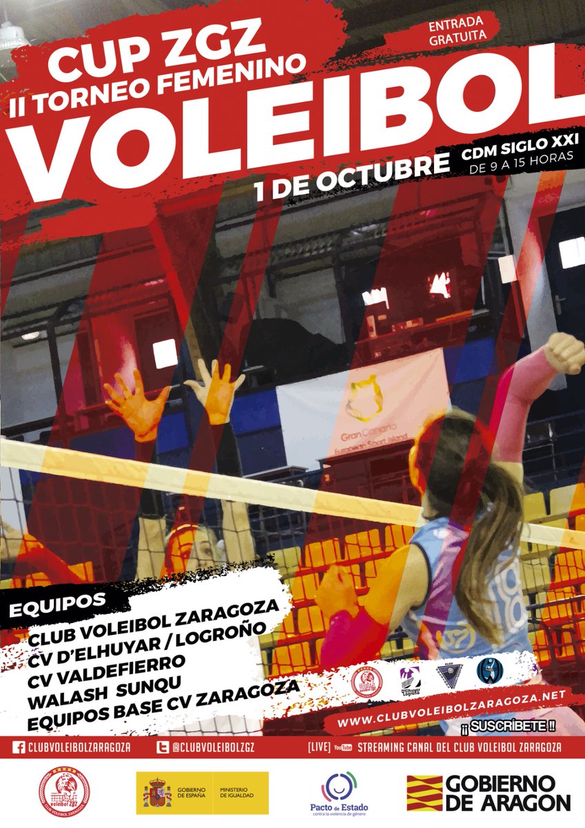 Club Voleibol Zaragoza tweet media