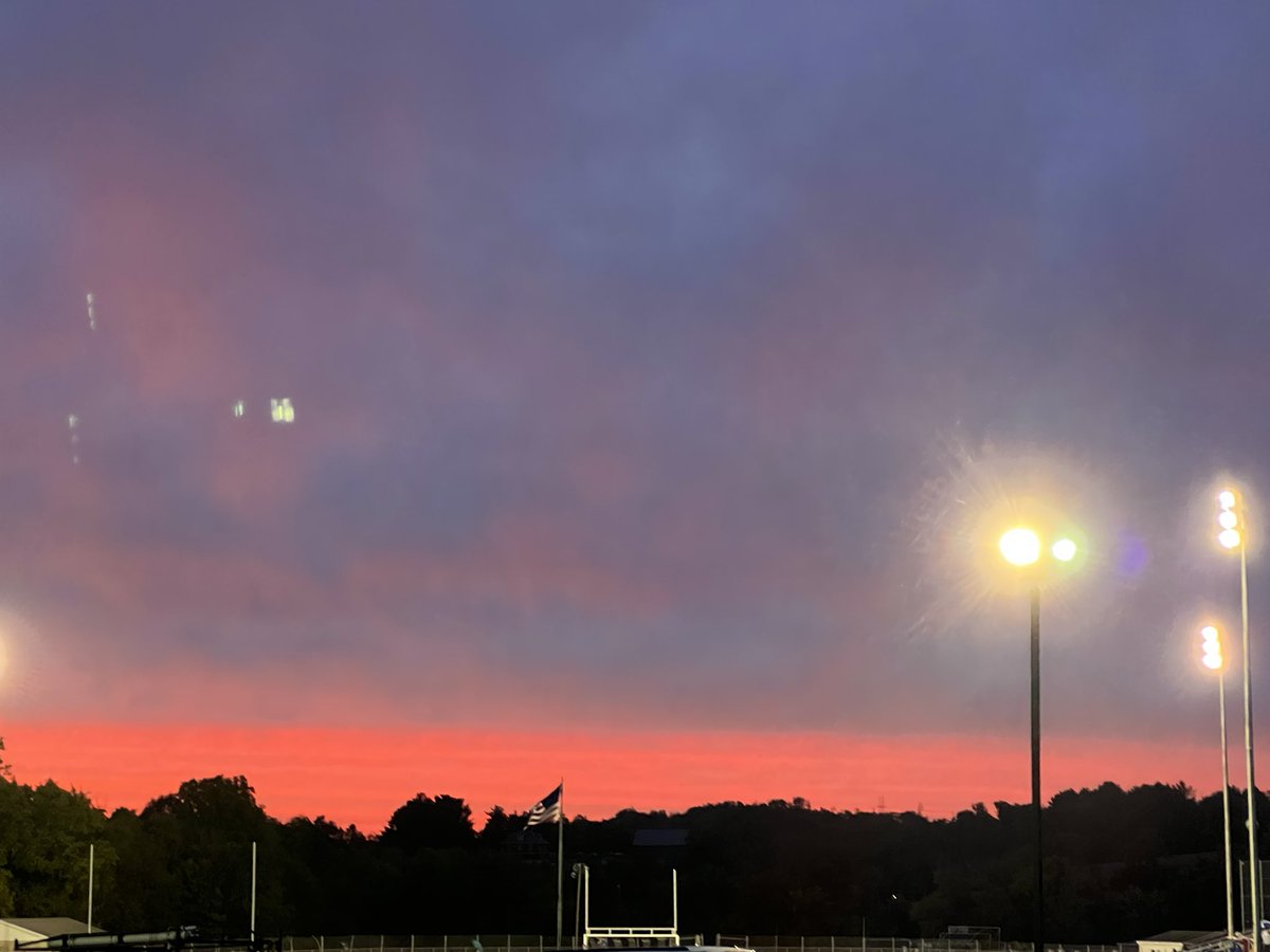 Beautiful night of football