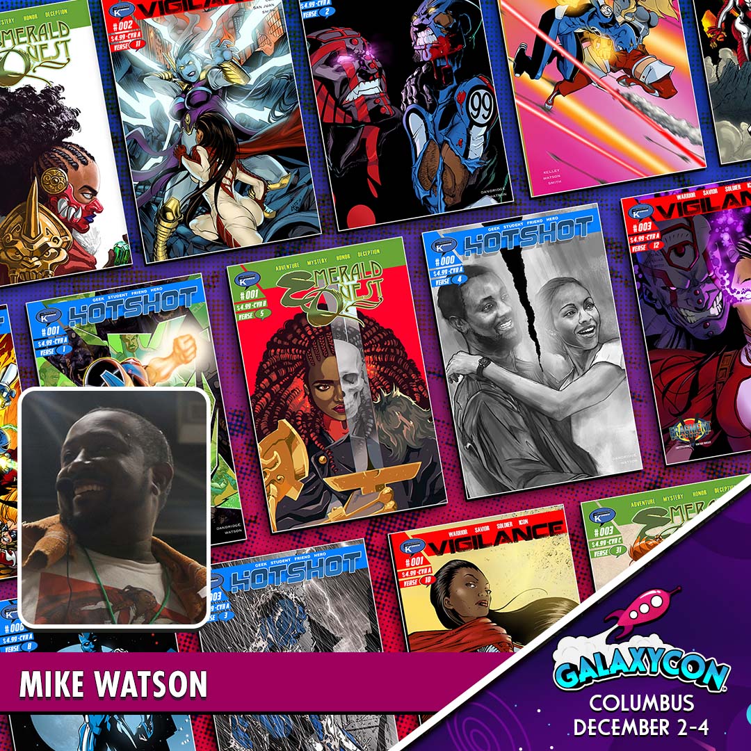 GalaxyConCMH's tweet photo. Meet Mike Watson at @galaxyconcmh December 2-4, 2022 at the Greater Columbus Convention Center!
Find Out More: https://t.co/yXmMfI1tSr
#GalaxyCon #GalaxyConColumbus #MikeWatson #HotShot #Vigilance #EmeraldQuest https://t.co/nUId5Tf0ZW