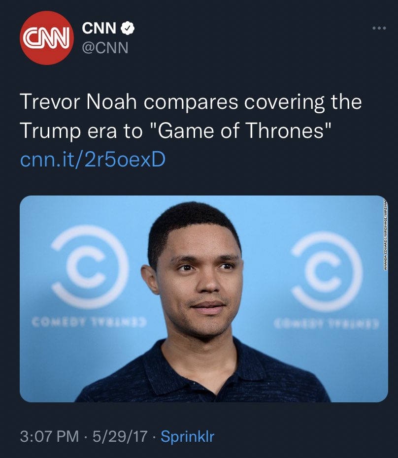 justinboldaji's tweet photo. Gonna miss Trevor Noah’s razor sharp wit https://t.co/NmCeIbMaiN