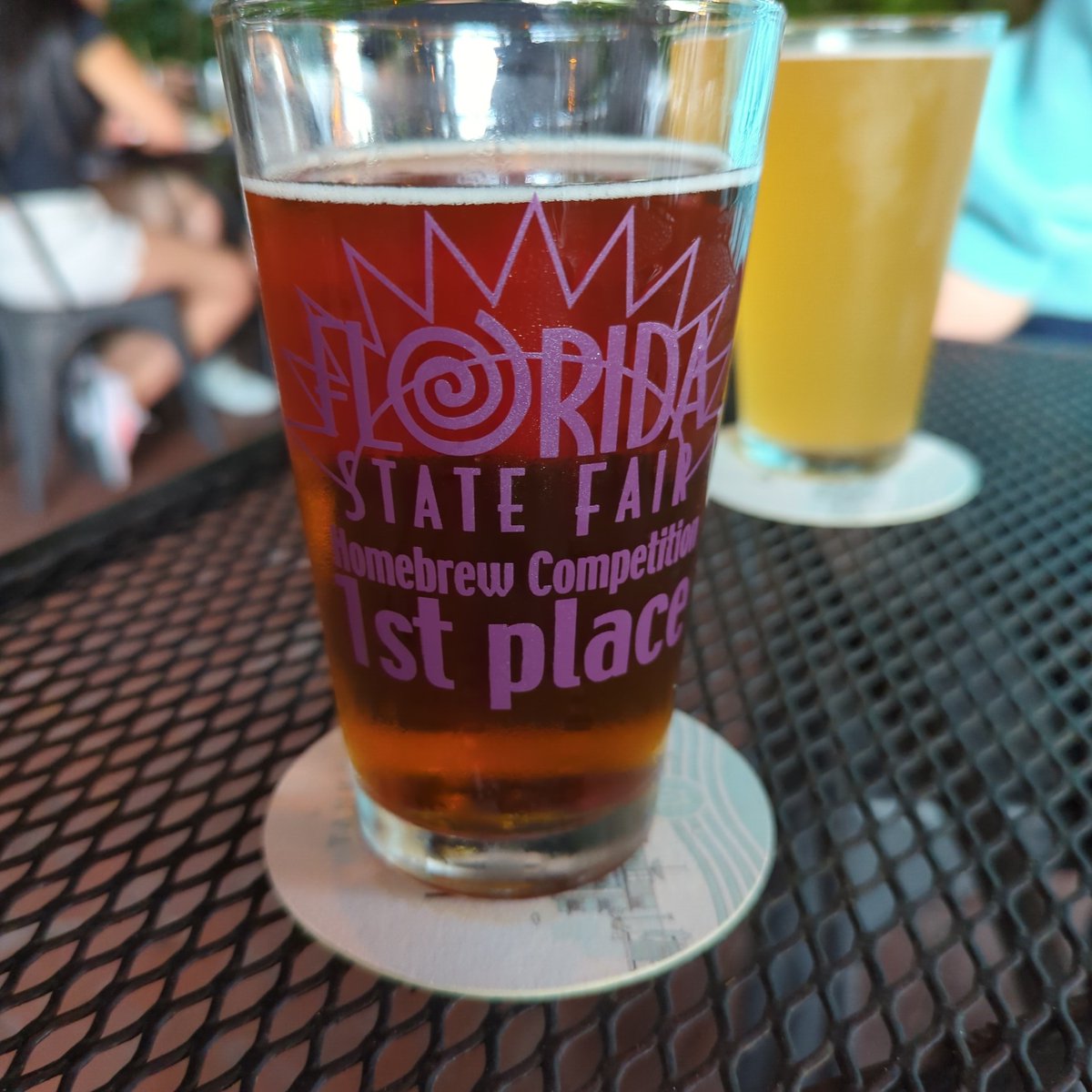 ZackKunkel's tweet photo. What are the chances I go to a bar in town and get a @FLStateFair beer cup? Also, how do we bring back the Home-brew competition https://t.co/LNlwAL6bL0