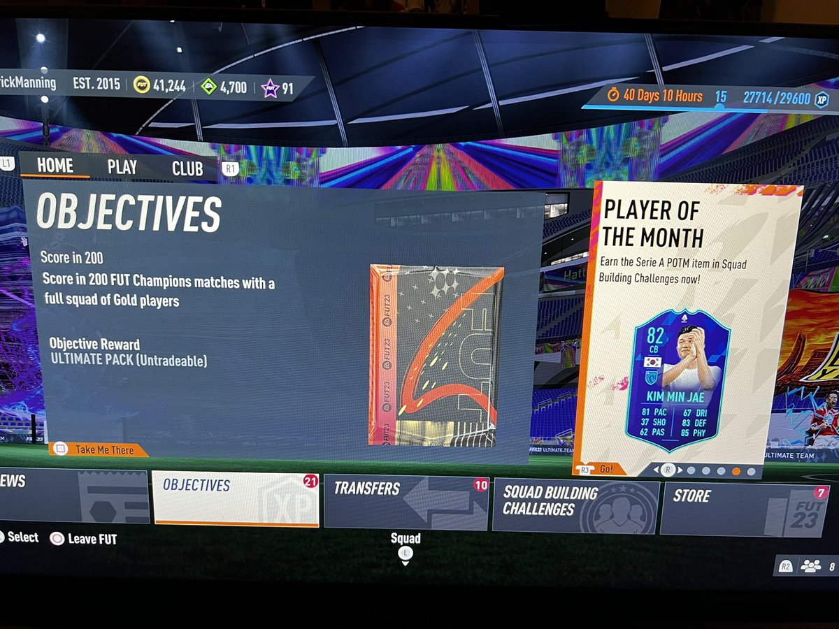 thekingkobes's tweet photo. Feel like I have a good amount of packs here to hopefully get something for Ones to Watch! Stream should start soon! #FIFA23 #FUT23 #OnesToWatch https://t.co/oJAzIbMYYf