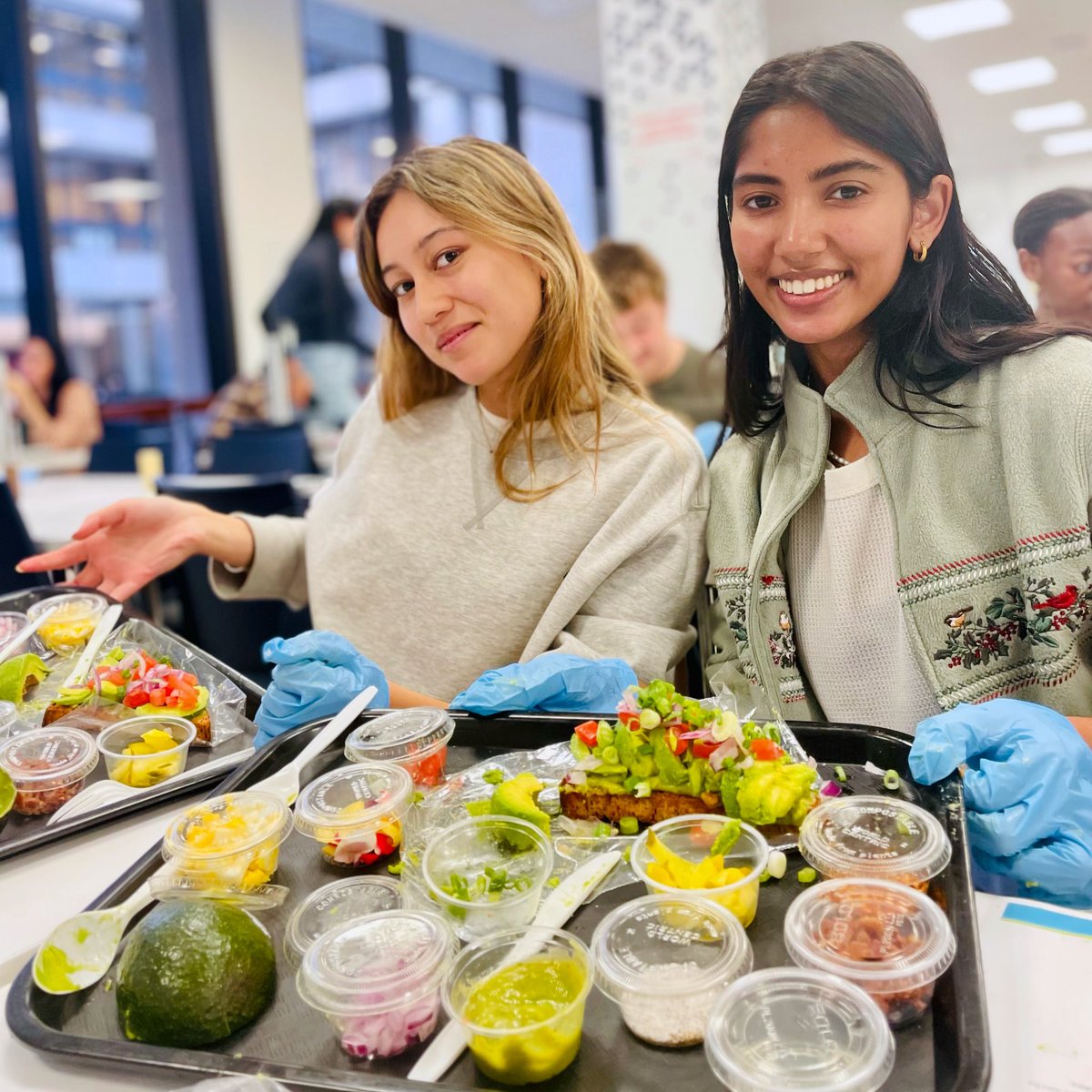 Yesterday was our Teaching Kitchen of the semester &amp; we made avocado toast! 🥑🍞
Stay tuned for next month’s pumpkin themed Teaching Kitchen!