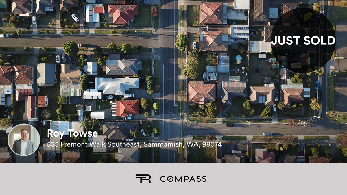 roytowse's tweet photo. 🛌 4 🛀 4
📍 535 Fremont Walk Southeast, Sammamish, WA, 98074

My latest sale on RateMyAgent
https://t.co/8zC5NBqUhM

...
#ratemyagent #realestate https://t.co/W5AP1DvTa4