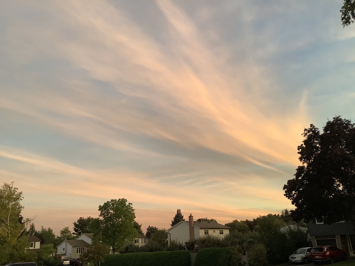 Lovely sky tonight
