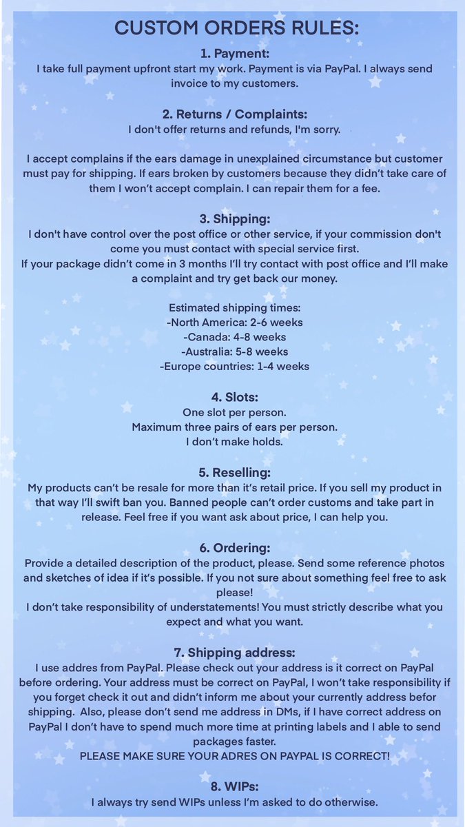 sheepofart's tweet photo. Hello! 👉🏻👈🏻
There are most important information about taking a #commission from me
Here’s my #ToS, #pricelist and #FaQ ๑❛ᴗ❛๑
Feel free to send a DM c:

Enjoy! ☆ https://t.co/VLxhNdv7eO