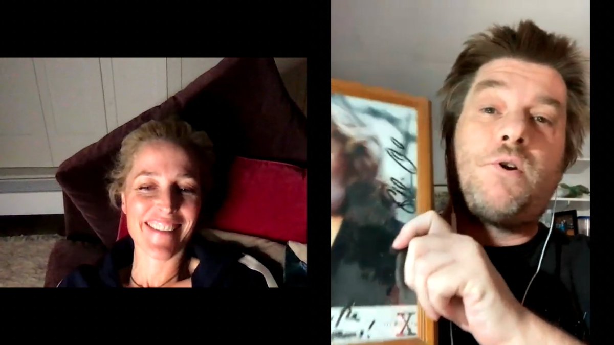 ScreenwriterM's tweet photo. @GillianA @joelmchale Community Is An #XFiles Friendly Crowd, IMO! #GillianAnderson in a CAMEO is a possibility! However, #StarTrek came first, so please consider my friend @actordougjones as well for a CAMEO in the film! :D. #dougjones #comicconscene #CommunityFilm https://t.co/ZzpakFHYZd