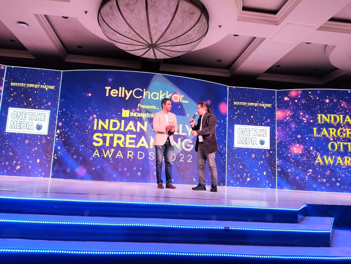 ITVNewz's tweet photo. Many Congratulations to Secrets Of Sinauli ( @discoveryplusIN) on receiving the Best Documentary Award (Specials) at #ITSA2022 Presented By #AnilWanvari https://t.co/WkNGbPK8Js