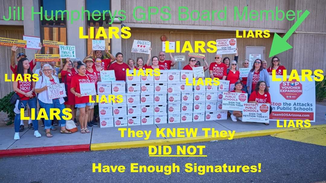 I am a parent and I DO NOT support Jill for #Gilbert School Board. She was part of the anti-parent group that defrauded Arizonans. Here she is at the Capitol with them. She’s bought by teachers’ unions + Planned Parenthood. Vote her out!! #schoolboard #ParentsVote #AZ #GilbertAZ