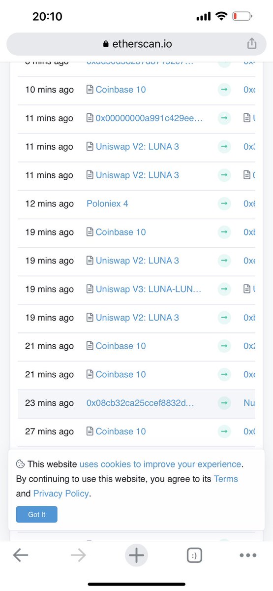 BREAKING!!!

<a href="/coinbase/">Coinbase 🛡️</a> is currently on a $LUNC shopping spree! 

They are buying wrapped #LUNC right now! 

THIS IS HUGE! We must let them know we need them to implement the #LUNCBURN! 

LIKE AND RETWEET #LUNCARMY🔥