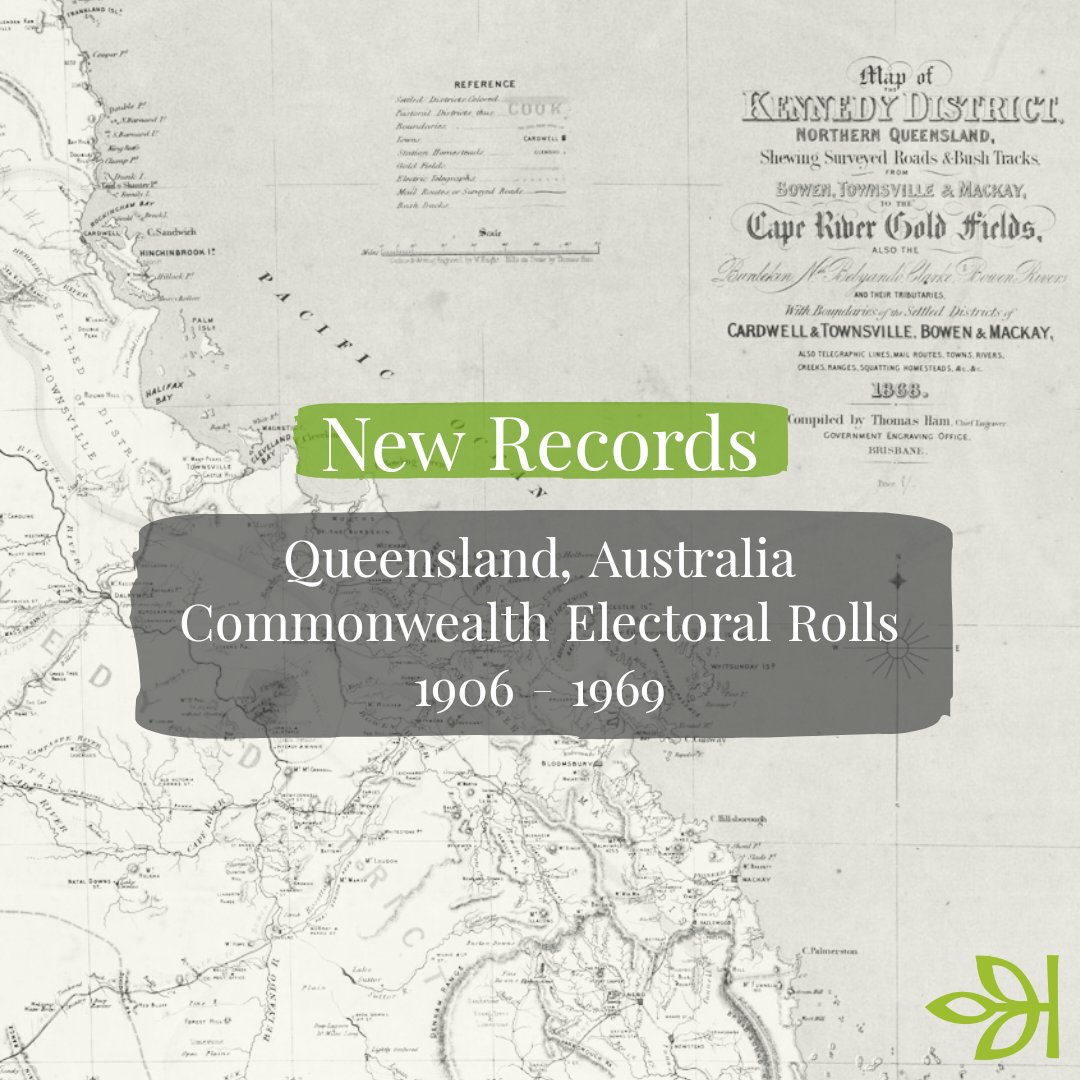 New to Ancestry® this week is an update to the Commonwealth Electoral Roll collection for Queensland (1906 - 1969).

Electoral rolls recorded information about anyone who had registered to vote.

Search the records here: ancestry.com/search/collect…

<a href="/Ancestry/">Ancestry</a> #familyhistory