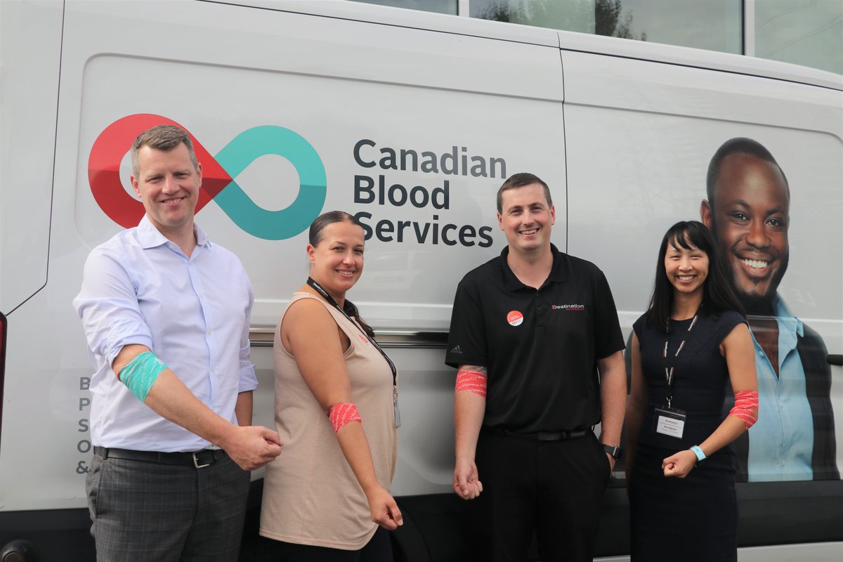 Destination_AG's tweet image. We want to thank the blood donors who attended our Blood Drive event. With your help, Canadian Blood Services managed to collect 47 units of blood, potentially saving 141 lives! 

Massive shoutout to the CBS team for their continuous hard work!

#ItsDifferentHere