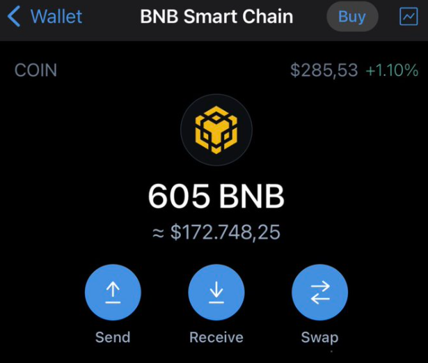 wendyzoz's tweet photo. Binance Community
@Community_BNB
·
3h
You’ll receive 0.1 $BNB ($29)🎉

600 $BNB For the first 6000 people who follow &amp; Retweet this 

✅RT Pinned Post &amp; Comment
Drop your $BNB Address &amp; tag your friends

🏆First Come First Serve
#BinanceSmartChain #ETH #BNB https://t.co/IeOLFVGV4T