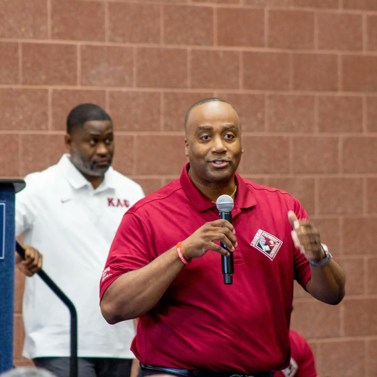 sep_kapsi1911's tweet photo. During our 2022 CRWLC, the Southeastern Province was honored to have the presence of Senior Grand Vice Polemarch Jimmy McMickle in Columbus, GA with us. 
#kapsi1911 #seprovince #trainingforleadership https://t.co/qinW8H0Up2