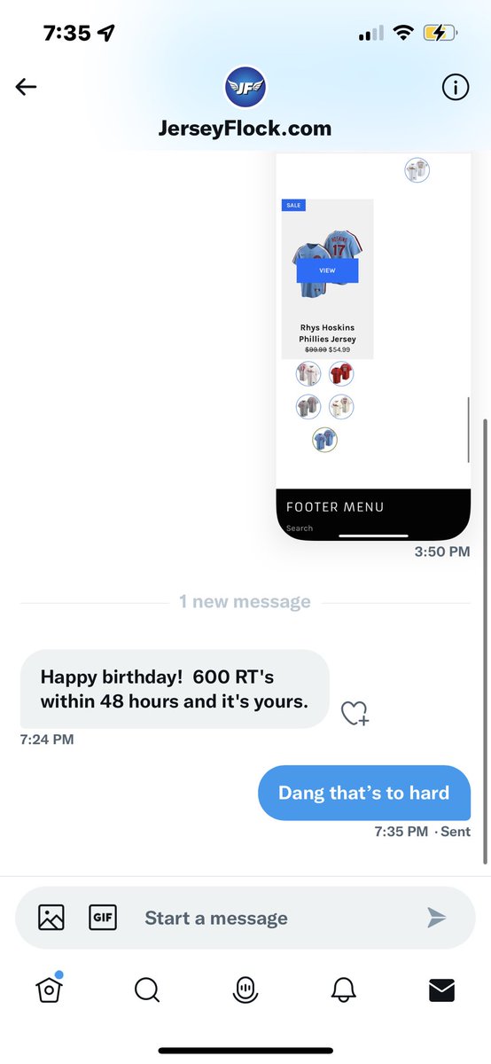 $2 not for sale can I get 600 retweets in 48 hours <a href="/SportsSell2/">@SPORTS_SΞLL</a> <a href="/CardboardEchoes/">CardboardEchoes</a> <a href="/sports_sell/">@SPORTS_SΞLL</a> <a href="/MDRANSOM1/">Ransom Cards</a>   <a href="/JerseyFlock/">ShopJerseyFlock.com</a>