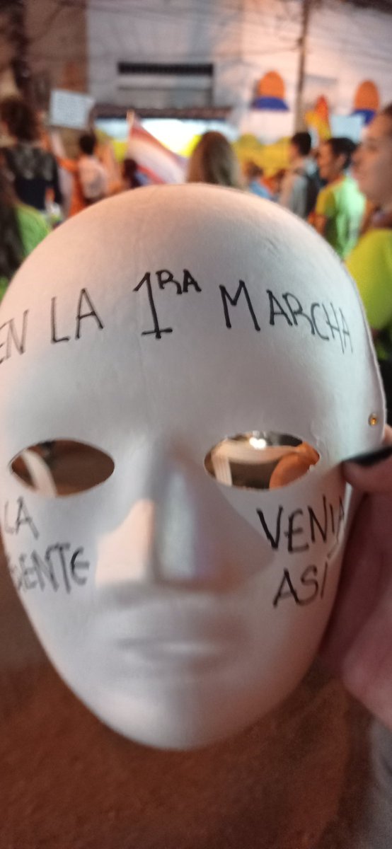 madeinparaguay's tweet photo. La @coalicionTLGBI organiza hace 19 años la marcha por los derechos de todas las personas en el mes de las 108 memorias.

#MadeInPy https://t.co/Y8FfPBEd4e