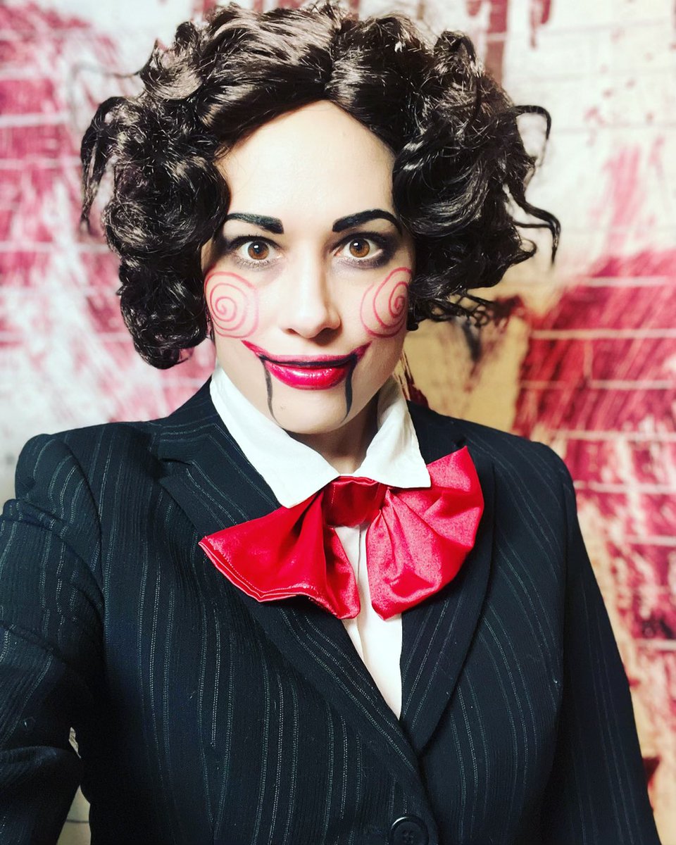 villainari's tweet photo. Billy today on stream. Lets try more of Aliens Fireteam game. #billysaw #billypuppet #billycosplay #sawcosplay #saw #sawdoll #nightmareonelmstreet #horrorfan #fireteam #aliensfireteamelite #twitch #twitchstreamer #twitchtv #horrorgamer #horrorgames #cosplaygirl #girlgamer https://t.co/fJe4iBLUmc