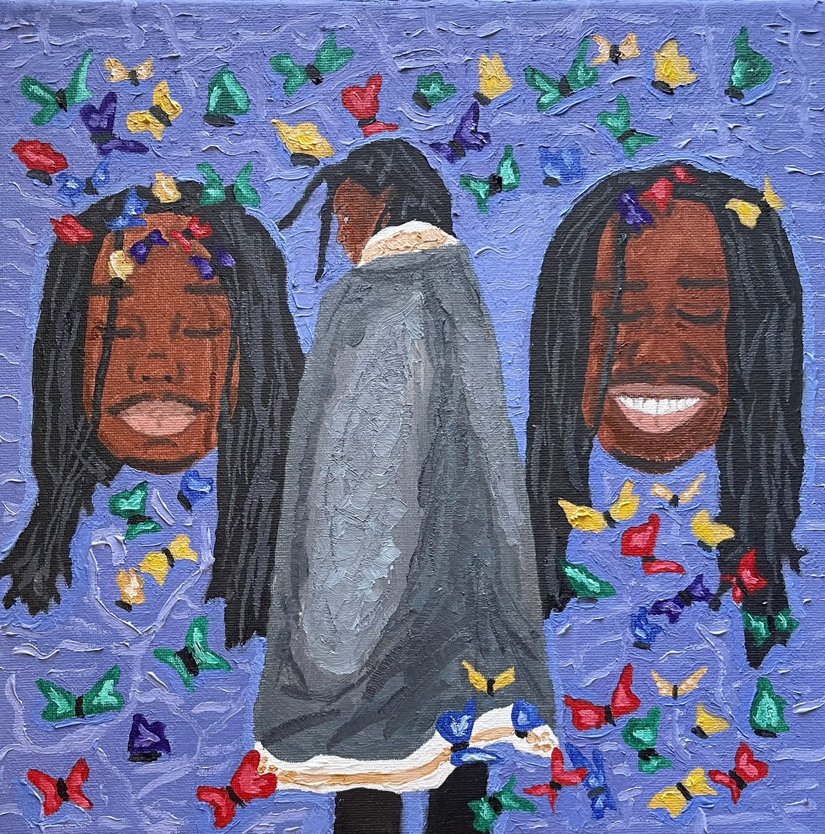 “The Butterfly King’s Coronation”
Oil on Canvas. 12 x 12 

𝐁𝐞𝐡𝐨𝐥𝐝! 𝐓𝐡𝐞 𝐧𝐞𝐰 𝐊𝐢𝐧𝐠 𝐨𝐟 𝐭𝐡𝐞 𝐖𝐚𝐭𝐞𝐫𝐬! *ੈ✩‧₊˚ 

(the final piece to my “Stars Under Water” series) 🥹