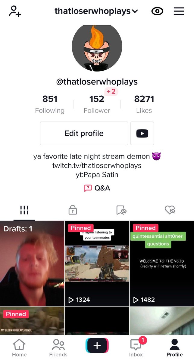 Thatloserwhoplays (and sometimes drives) tweet media