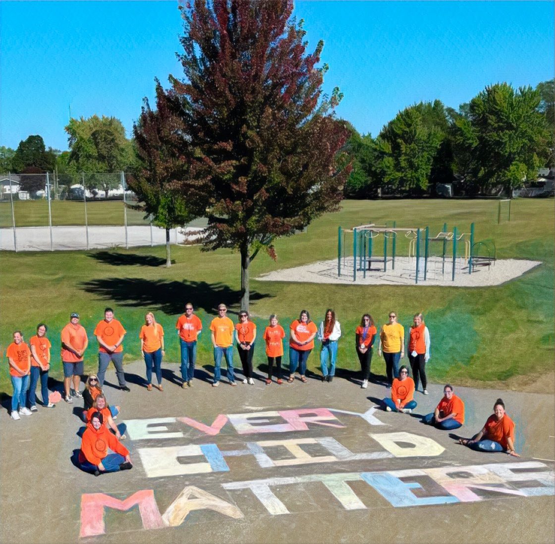 We have spent the week learning about the loss of language, culture and rights experienced by Indigenous children and their communities due to the residential school system. We will continue these important conversations and our efforts toward reconciliation. #OrangeShirtDay 🧡