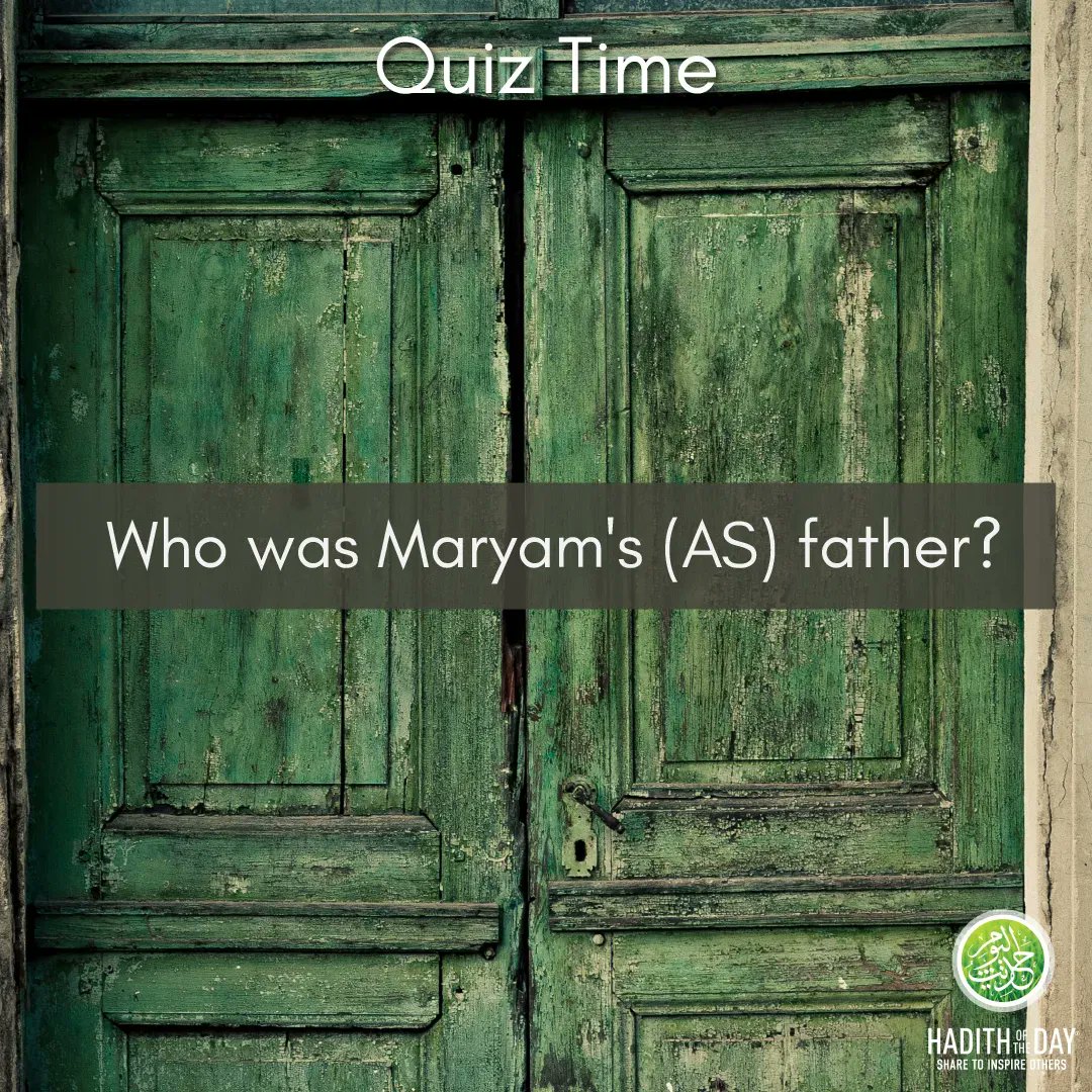 Hadith of the Day tweet media