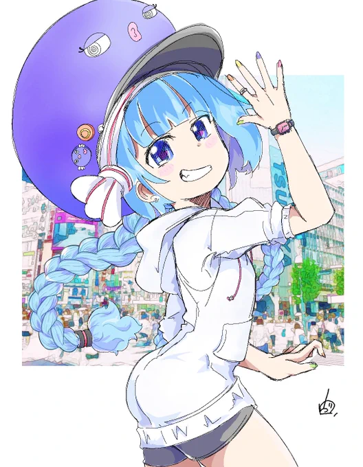 おはようなぎ     ϵ(* '3' )϶#音街ウナ 