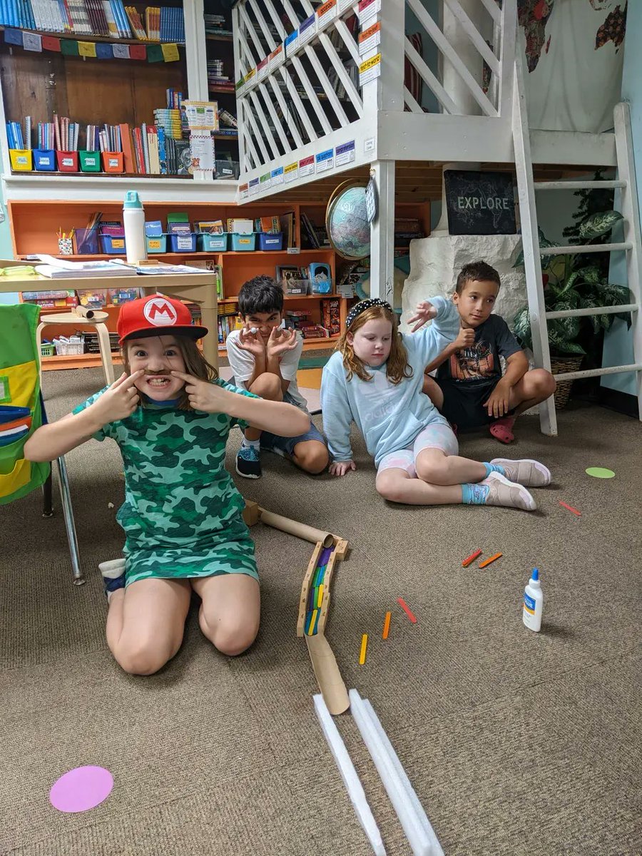 KASpgh's tweet photo. Recently, fourth graders at KAS learned about potential and kinetic energy by working together to build a roller coaster from classroom materials.
Thanks to KAS fourth grade teacher Jody Henkels for the pic!
#pgh #pittsburgh #KASlearns https://t.co/soeUNLIEae