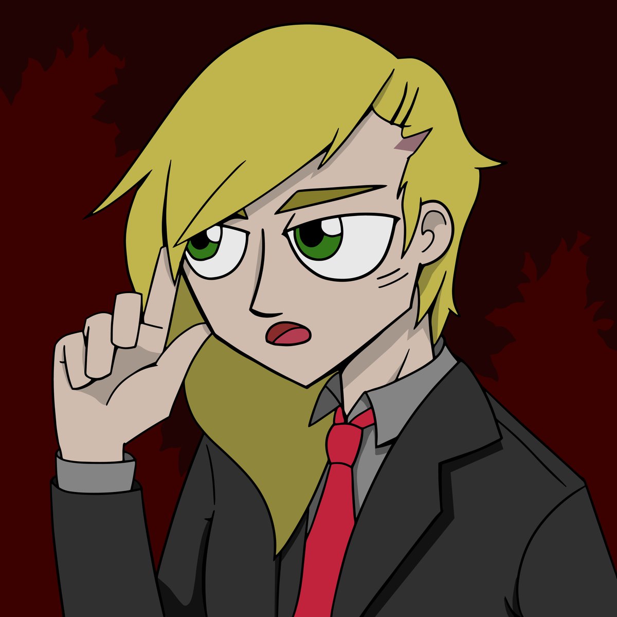FinndHope's tweet photo. New profile pic for halloween, isn't that right zach https://t.co/trpSMeZRml