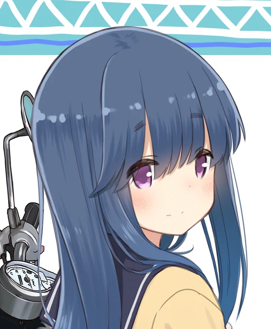 切り抜いたら艦これの駆逐艦感 