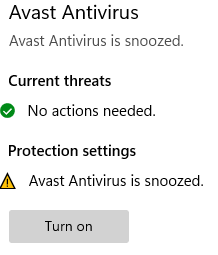 radickan's tweet photo. @lantttty No not really just search Windows security it your task bar and then start looking for settings for your antiviruses, when your done it should say they're either off or 'snoozing' https://t.co/HlnoRqm3QU