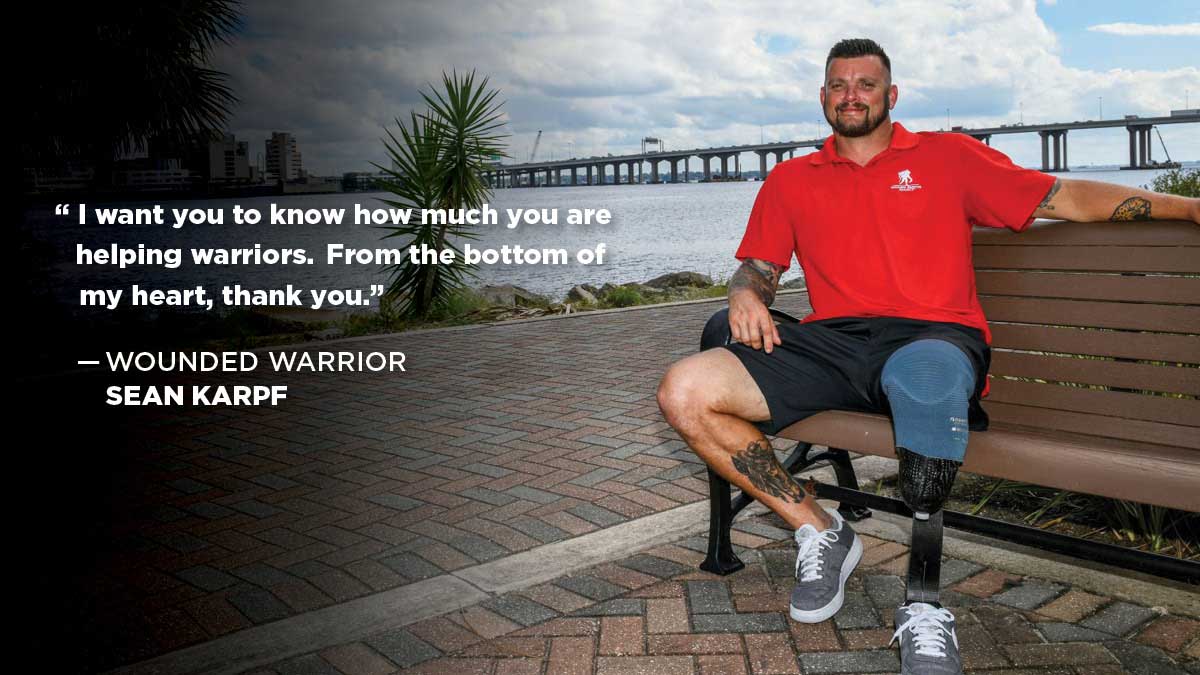 I honor veterans by helping them on their journey to recovery. Through Verizon Up, Verizon made a donation on my behalf to <a href="/wwp/">WWP</a>. It will help change and save the lives of wounded warriors and their families.