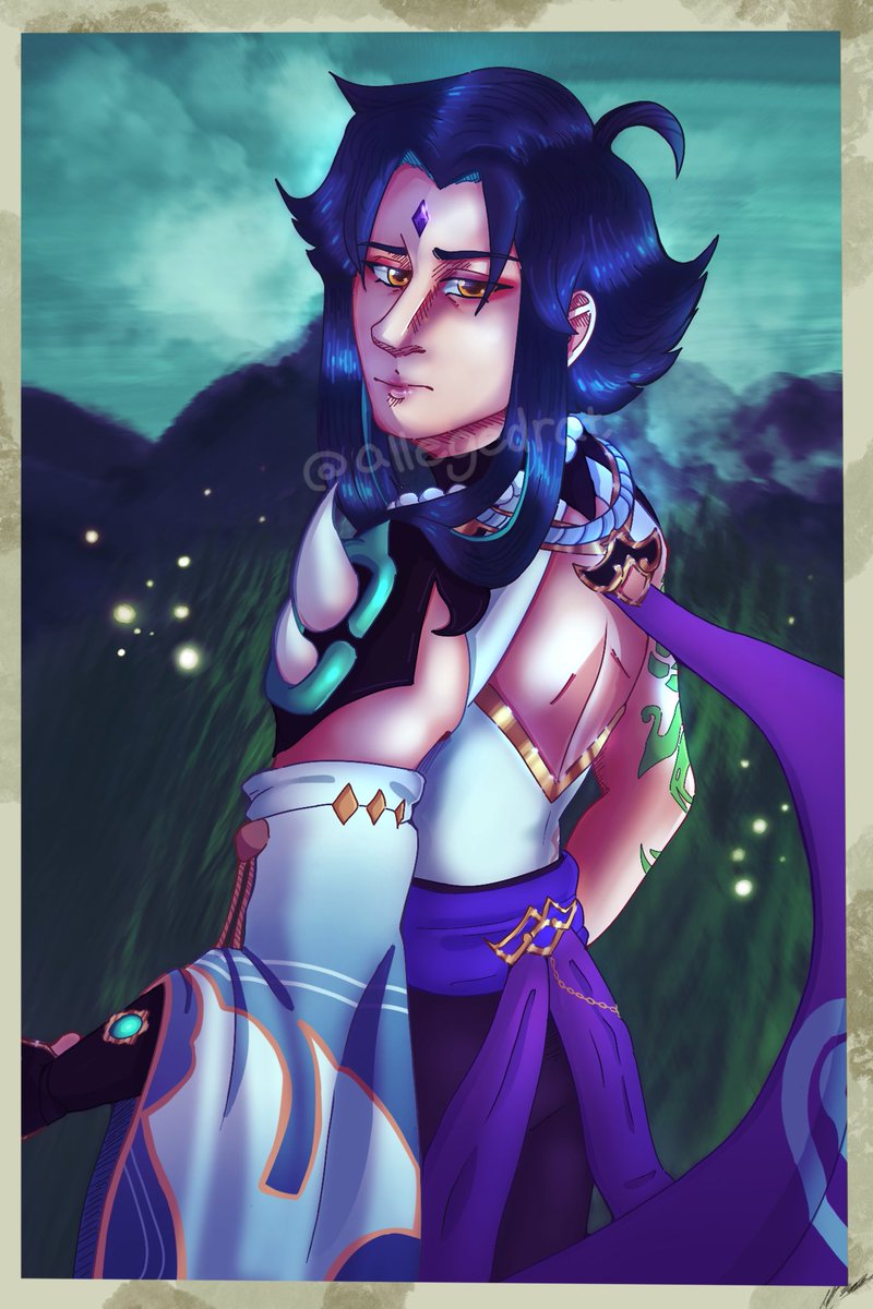allegedrat's tweet photo. Drew Xiao for a friend‼️:D

#GenshinImpact https://t.co/FotEFzGjpq