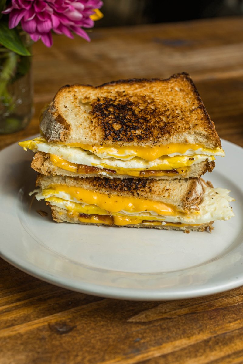 When sandwiches become a work of art... Fried Egg Sandwich
