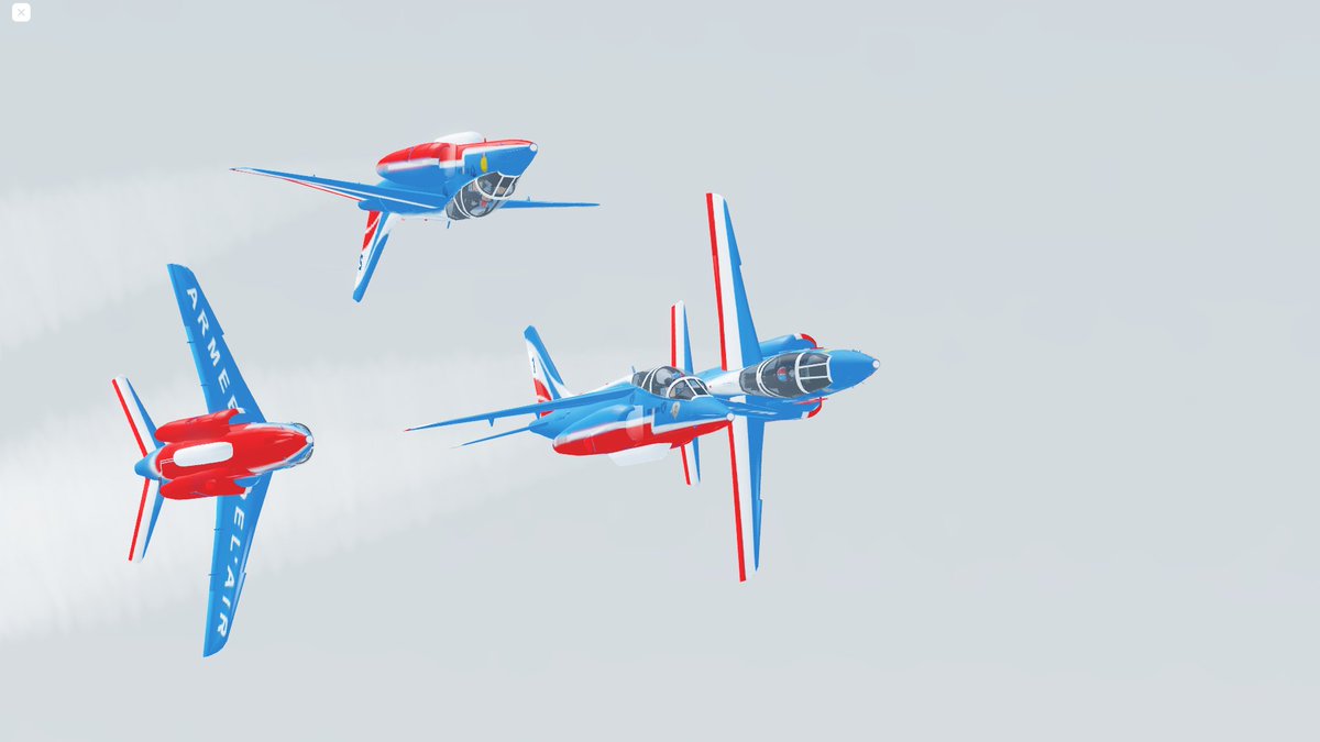 Patrouille Acrobatique Française Roblox tweet media