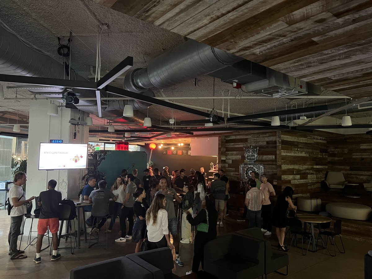 ATX Crypto Takeover!

Swing by Capital Factory to hang with <a href="/NEAR_ATX/">NEAR Austin</a>, <a href="/40acresdao/">OUR 40acres</a>, ATX Women in Web3, &amp; us. 

Heading to Las Perlas after.