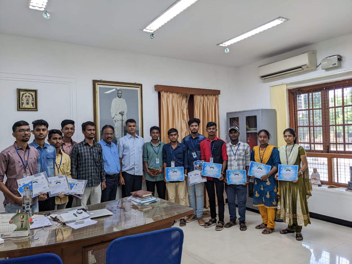 Thiagarajar_clg's tweet photo. #thiagarajarcollege
Students of Business administration Department were declared Overall Champions of LEGACY-2022, a Two Day Intercollegiate Cultural Competition from 16.09.2022 - 17.09.2022, organised by Mepco Eng College

#intercollegiateevent
#madurai 
#artsandscience https://t.co/d8FWI4CJEN