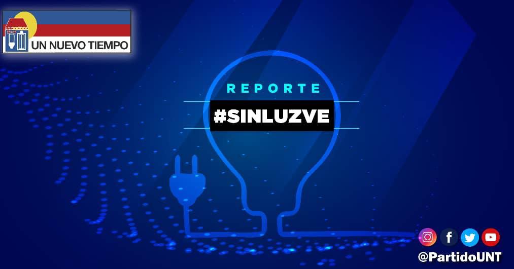partidoUNT's tweet photo. Reportan que varios estados presentan fallas eléctricas, entre ellos: #Carabobo, #Varga, #Miranda, #Caracas #Aragua. #30Septiembre #ReporteUNT #SinLuz https://t.co/fGIyO0Lnpn