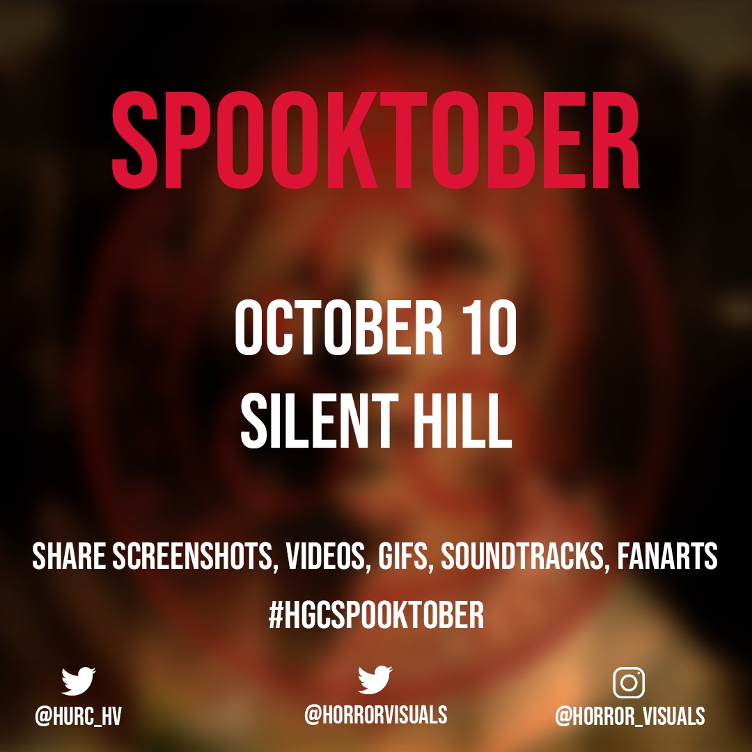 horrorvisuals's tweet image. SPOOKTOBER 10

Today's prompt: SILENT HILL

Share screenshots, videos, gifs, soundtracks, fanarts, basically whatever you want related to the prompt under this tweet! #hgcspooktober